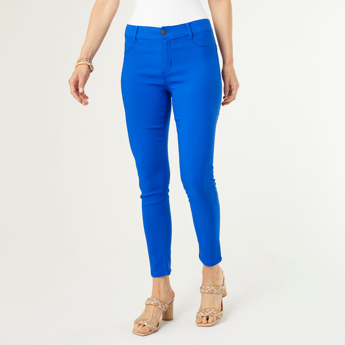 最大80％オフ - Pant Skinny 9ine Cloud Cobalt CARMEN + COCO – Sale Final - ワンピース