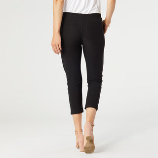 Jasmine Capri Zip Pocket Legging - Black