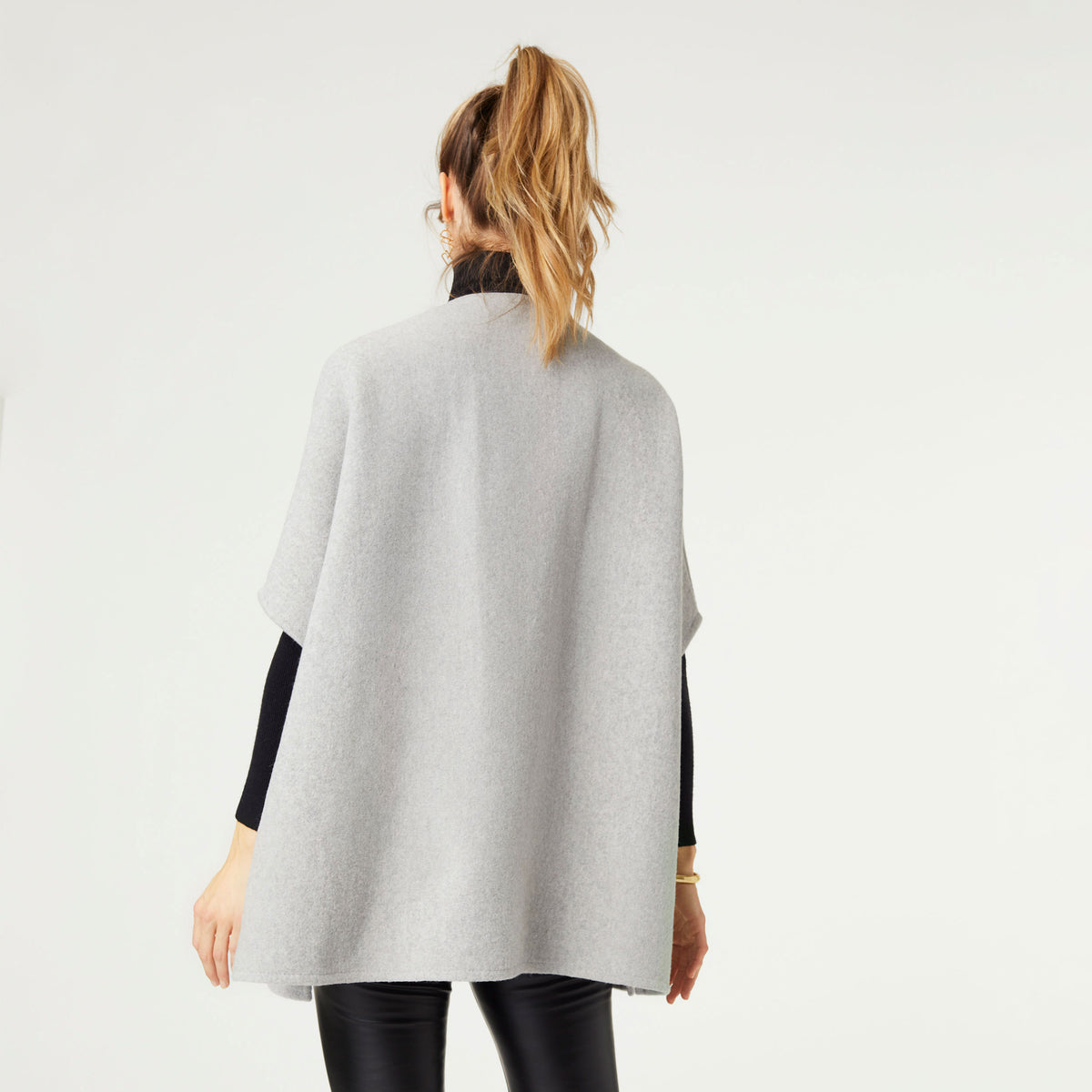 トップス DIESEL see-through poncho cardigan Two-Tone Boho Poncho Cardigan- Two Colors — DazzleBar