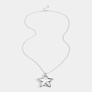Minnie Star Necklace - Silver