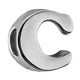 Letter C Charm - Silver