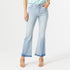 OMG ZoeyZip Wide Leg Jeans 2 Tone Wash - Light Denim