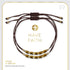 Have Faith. Wear & Share Faith Bracelets - Brown