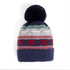 Up Nord Knit Hat with Pom - Blue