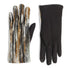 Felted Stripe Touchscreen Gloves - Neutral