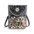 Artisan Beaded Crossbody - Gold Mosaic
