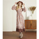 Dusty Rose Paisley