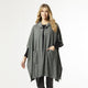 Layla Brushed Hooded Cardigan with Toggle - Green