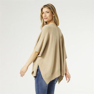 Alani Lightweight Cardigan with Pockets - Taupe - Mushroom Heather