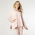 Weekend Brushed Sparkle Hooded  Pullover - Pink