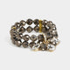 Soraya Stretch Bracelet - Gunmetal