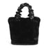 Larsa Faux Fur Wristlet