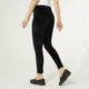 Rowan Wide Waist Velour Legging - Black