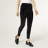 Rowan Wide Waist Velour Legging - Black - Final Sale