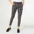 Printed Jasmine Zip Pocket Leggings - Black/White/Red