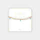 Aelia Anklet - Gold Double Chain Scallop