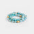 Katrina Stretch Bracelet Stack - Turquoise