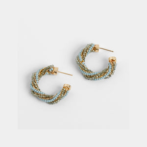 Melba Earrings - Blue