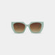 Odessa Lilly Sunglasses - Translucent Sea Green