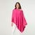 The Lightweight Poncho - Bright Pink