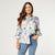 Violet Printed Blouse - Watercolor