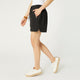 Norah Skort with Zipper Pocket - Black