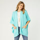 Alani Lightweight Cardigan with Pockets - Aqua