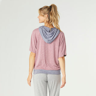 Easy Days Color Block Hoodie - Grey Multi