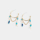 Selena Earrings - Blue