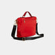 Mariah Chunky Zipper Crossbody - Red