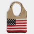 Patriotic Knitted Tote