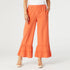 Audrey Tiered Ruffle Pant - Orange Poppy