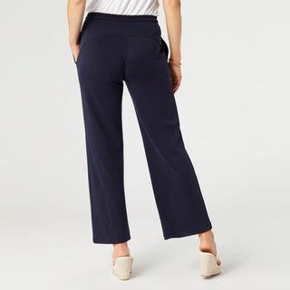 Hilarie Super Soft Flare Bottom - Navy