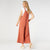 Landen Wide Leg Jumpsuit - Terra Cotta