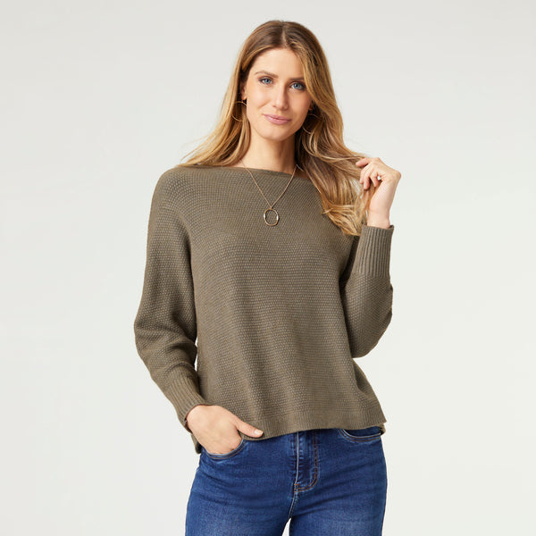 Relaxed Ciana Pullover Sweater - Final Sale – COCO + CARMEN