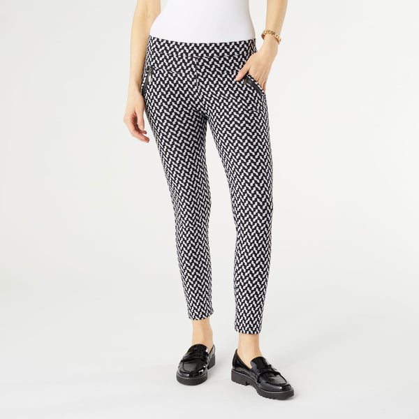 Printed Jasmine Zip Pocket Legging - Final Sale – COCO + CARMEN