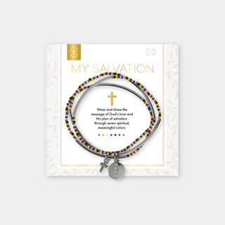 My Salvation Cross Charm Bracelet
