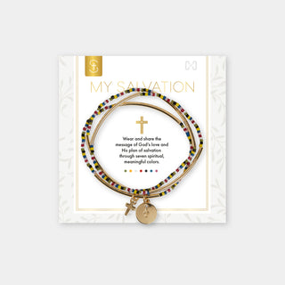 My Salvation Cross Charm Bracelet