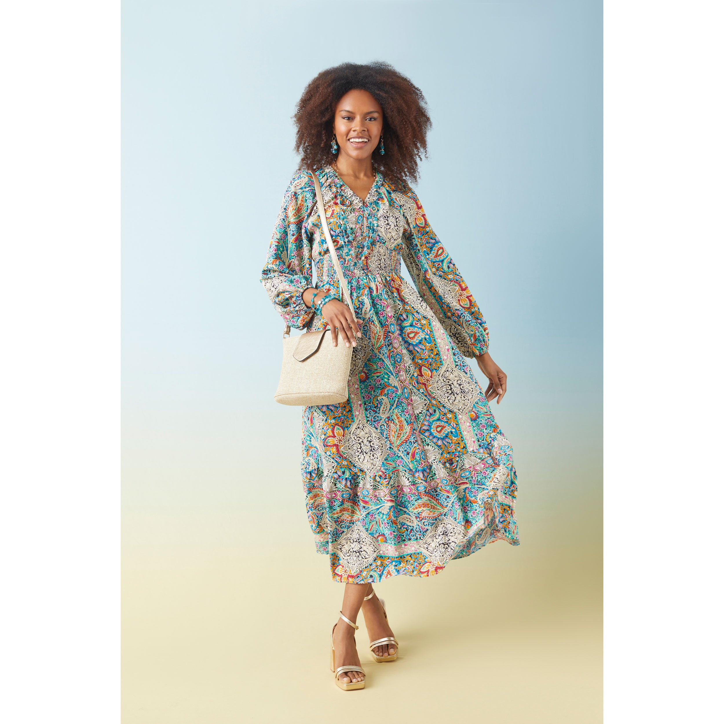 lotus maxi dress Out and about in our new Lotus Maxi Dress I paired it with a cardigan and platform sneakers for a more relaxed winter look The Lotus Maxi is readily available for $160