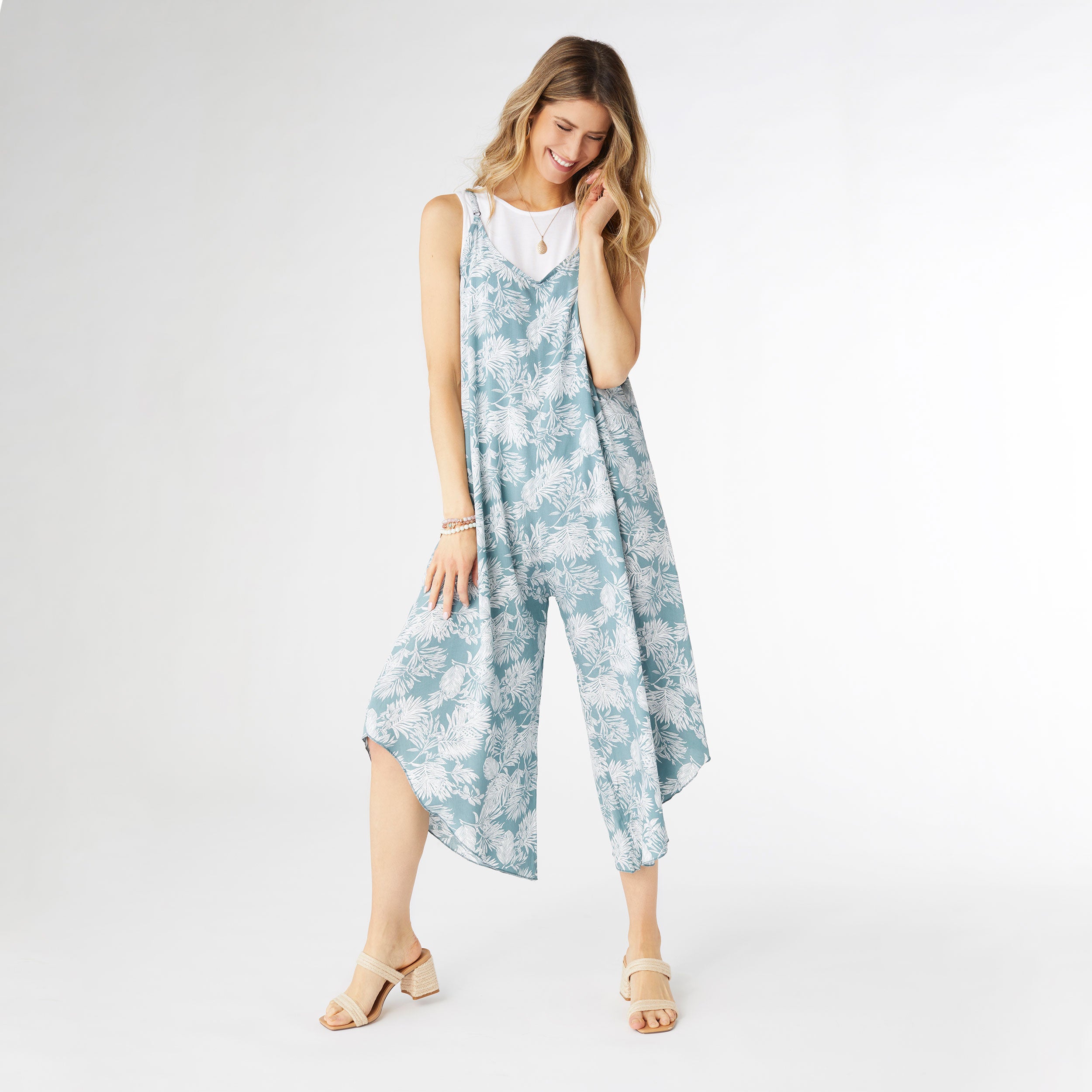 Christy Casual Romper with Adjustable Straps XS Christy Casual Romper with Adjustable Straps XS