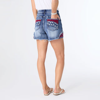 EverStretch Patriotic Short - Vintage Wash