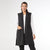 Weekend Brushed Pocket Vest - Midnight Black