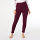 Smooth Cell Pocket Legging - Merlot