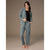Weekend Brushed Long Sleeve Full Zip Hoodie - Hazy Blue