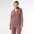 Weekend Brushed Long Sleeve Full Zip Hoodie - Auburn