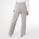 Weekend Brushed Wide Leg Pant - Stone Grey