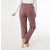 Weekend Brushed Wide Leg Pant - Auburn