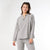Weekend Brushed Henley - Stone Grey