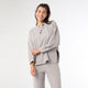 Weekend Brushed Henley - Stone Grey