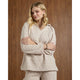 Cute Quilt Hoodie - Black